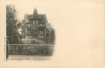 / CPA FRANCE 61 "Bagnoles de l'Orne, le chalet Normand"