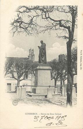 / CPA FRANCE 55 "Commercy, statue de Dom Calmet"