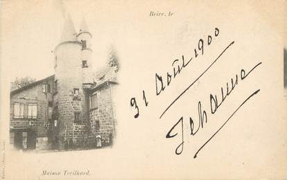 / CPA FRANCE 19 "Brive, maison Treilhard "