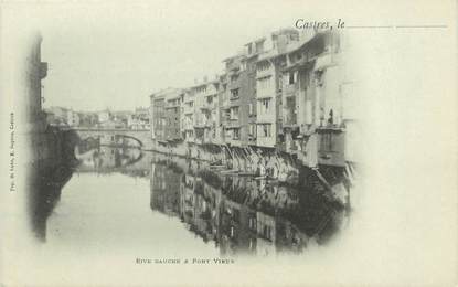 / CPA FRANCE 81 "Castres, rive gauche et pont vieux"