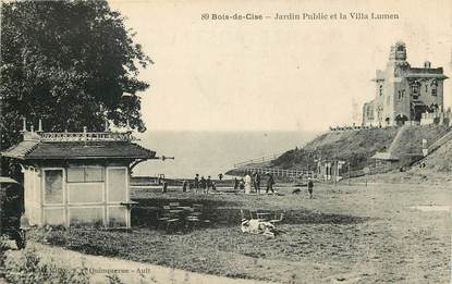 CPA FRANCE 80 "Bois de Cisé, le jardin public et villa Lumen"