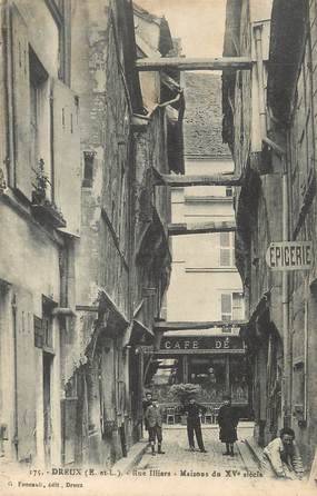 / CPA FRANCE 28 "Dreux, rue illiers"
