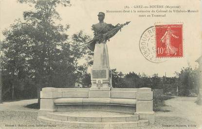 / CPA FRANCE 53 "Grez en Bouère, monument"