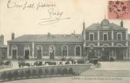 53 Mayenne / CPA FRANCE 53 "Laval, la gare du chemin de fer de l'ouest"