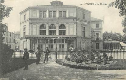 / CPA FRANCE 10 "Troyes, le théâtre "