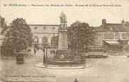 10 Aube / CPA FRANCE 10 "Troyes, monument aux enfants de l'Aube"