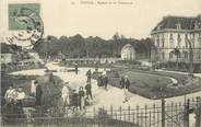 10 Aube / CPA FRANCE 10 "Troyes, square de la Préfecture"