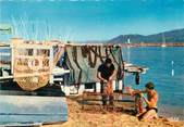 20 Corse / CPSM FRANCE 20 "Corse, Propriano, retour de pêche, les langoustes "