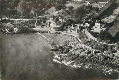 / CPSM FRANCE 44 "Pornic, vue aérienne, le casino et la plage de Gourmalon"