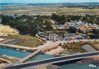 / CPSM FRANCE 44 "Quimiac Kercabelec, vue générale aérienne" / CAMPING