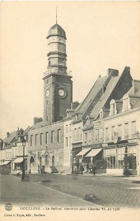 CPA FRANCE 80 "Doullens, le Beffroi"