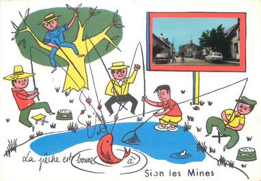 / CPSM FRANCE 44 "Sion les Mines"
