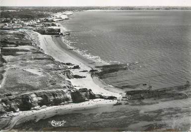 / CPSM FRANCE 44 "Saint Michel Chef Chef, vue aérienne, les plages"