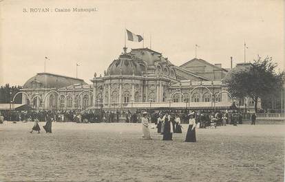 / CPA FRANCE 17 "Royan, casino municipal"