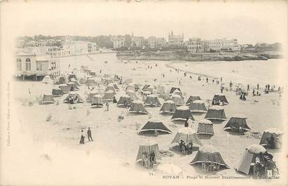 / CPA FRANCE 17 "Royan, plage et nouvel établissement de Pontaillac"