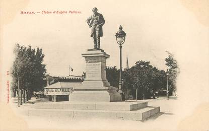 / CPA FRANCE 17 "Royan, statue d'Eugène Pelletan"