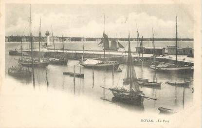 / CPA FRANCE 17 "Royan, le port "