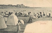 17 Charente Maritime / CPA FRANCE 17 "Pontaillac, la plage à l'heure des Bains"