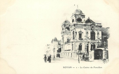 / CPA FRANCE 17 "Royan, le casino de Foncillon"