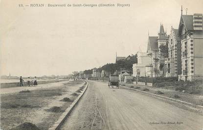 / CPA FRANCE 17 "Royan, bld Saint Georges "