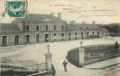 CPA FRANCE 79 "Bressuire, la gare"