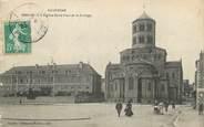 63 Puy De DÔme / CPA FRANCE 63 "Issoire, l'église Saint Paul et le Collège"