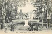 13 Bouch Du Rhone / CPA FRANCE 13 "Aix En Provence, jardin public"