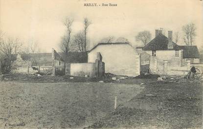 / CPA FRANCE 10 "Mailly, rue Basse"