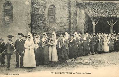 CPA FRANCE 79 "Saint Maixent, noce"