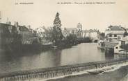 61 Orne / CPA FRANCE 61 "Alençon, vue sur la Sarthe et l'église Notre Dame"