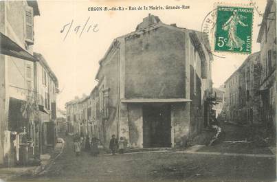 / CPA FRANCE 13 "Orgon, rue de la Mairie, grande rue"