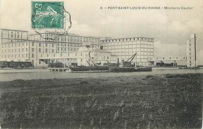 / CPA FRANCE 13 "Port Saint Louis du Rhône, minoterie Gautier "