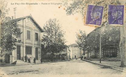 / CPA FRANCE 13 "Le Puy Sainte Réparade, postes et télégraphes"