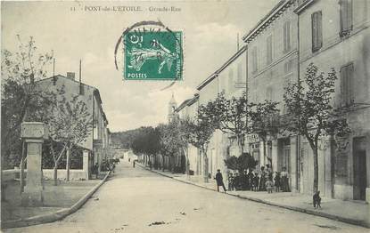 / CPA FRANCE 13 "Pont de l'Etoile, grande rue"