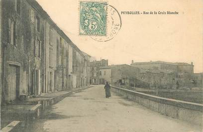 / CPA FRANCE 13 "Peyrolles, rue de la Croix Blanche"