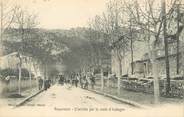 13 Bouch Du Rhone / CPA FRANCE 13 "Roquevaire, l'arrivée par la route d'Aubagne"