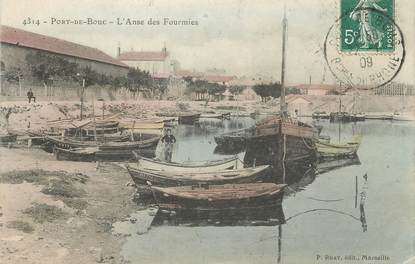 / CPA FRANCE 13 "Port de Bouc, l'anse des Fourmies"