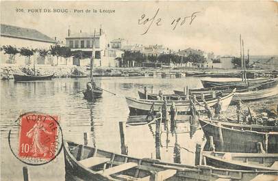 / CPA FRANCE 13 "Port de Bouc, port de la Lecque"