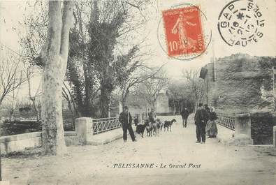 / CPA FRANCE 13 "Pelissanne, le grand pont"