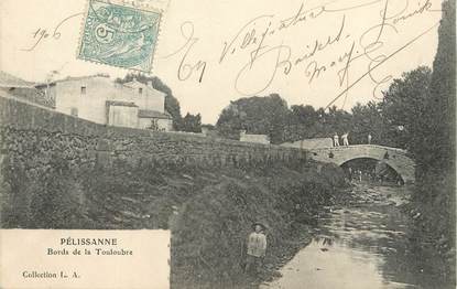 / CPA FRANCE 13 "Pelissanne, bords de la Touloubre"