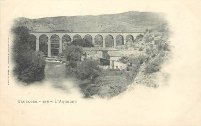/ CPA FRANCE 76 "Vaucluse, l'aqueduc"