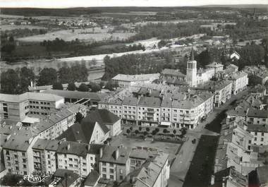 / CPSM FRANCE 88 "Charmes, vue aérienne"