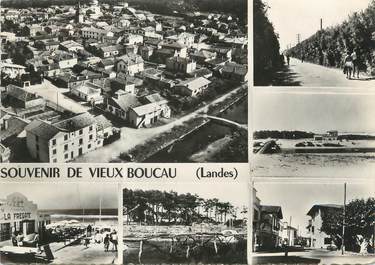 / CPSM FRANCE 40  "Souvenir de Vieux Boucau"