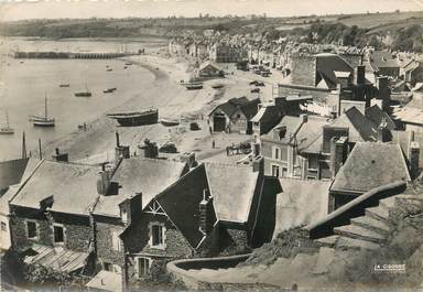 / CPSM FRANCE 35 "Cancale, vue générale au dessus du port "