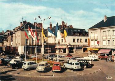 / CPSM FRANCE 27 "Pont Audemer, la place et le palais de la Bière "