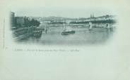 69 RhÔne / CPA FRANCE 69 "Lyon, vue sur la Saône prise du pont Tilsitt"