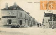 77 Seine Et Marne CPA FRANCE 77 "Augers, la rue principale"