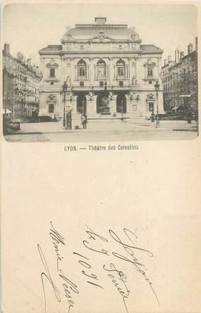 / CPA FRANCE 69 "Lyon, théâtre des Celestins"