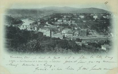 / CPA FRANCE 69 "Lyon, les chartreux et le Mont d'Or"