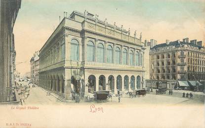 / CPA FRANCE 69 "Lyon, le grand théâtre"